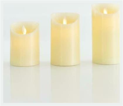 Eurolamp Πλαστικό Κερί Λευκό