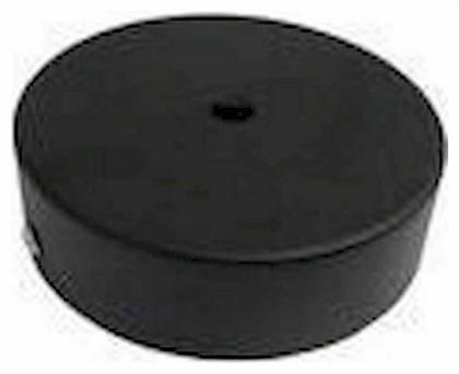 Eurolamp Ροζέτα Οροφής για Φωτιστικά Μαύρη Μαύρη 147-23075