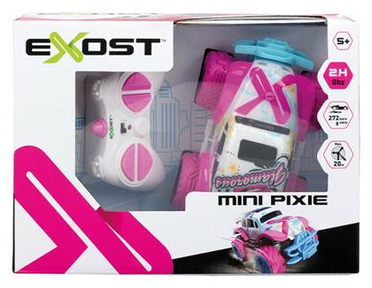 Exost Mini Pixie Τηλεκατευθυνόμενο Αυτοκίνητο Stunt Λευκό/Ροζ 1:18 από το Filinda