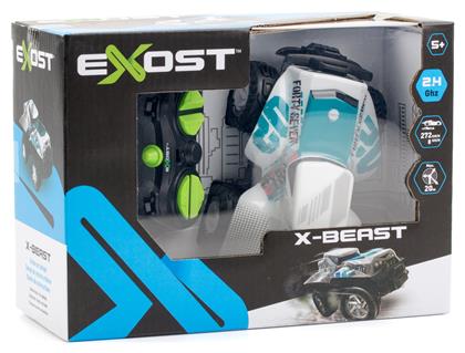 Exost X-Beast Τηλεκατευθυνόμενο Αυτοκίνητο Monster Truck σε Λευκό Χρώμα από το BlablaToys