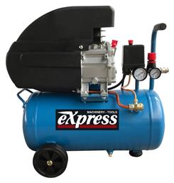 Express Κομπρεσέρ Αέρος με Ισχυ 2hp και Αεροφυλάκιο 24lt από το Plus4u