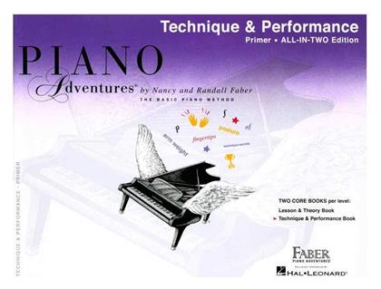 Faber Accelerated Piano Adventures - Technique And Performance Μέθοδος Εκμάθησης για Πιάνο Primer Level