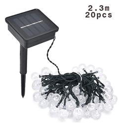 Factory Κρεμαστό Ηλιακό Φωτιστικό Γιρλάντα