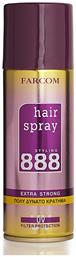Farcom Hair Spray 888 Extra Strong Hold Spray Μαλλιών