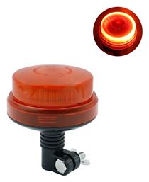 Φάρος Αυτοκινήτου LED 12 / 24V Αδιάβροχος 10.8cm με Πορτοκαλί Φωτισμό