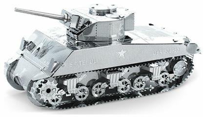 Fascinations Μεταλλική Φιγούρα Μοντελισμού Τανκ Earth Sherman Tank 7.4x3.4x3.5εκ. από το GreekBooks