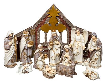 Φάτνη Ξύλινη Μικρού Μεγέθους