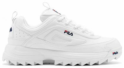 Fila Distorter Γυναικεία Chunky Sneakers Λευκά