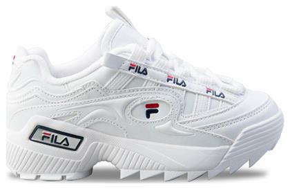 Fila Παιδικά Sneakers D-Formation Λευκά