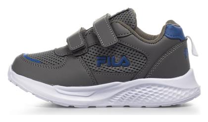 Fila Παιδικά Sneakers με Σκρατς για Αγόρι Γκρι