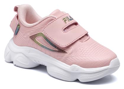 Fila Παιδικά Sneakers Musha με Σκρατς για Κορίτσι Ροζ