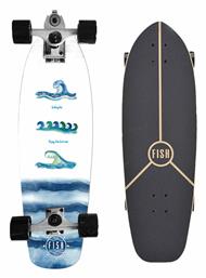 Fish Skateboards Waves 9'' Complete Surfskate Πολύχρωμο από το Plus4u