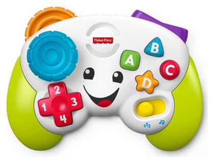 Fisher Price Χειριστήριο Laugh Learn με Μουσική, Φως και Ήχους για 6+ Μηνών από το Toyscenter