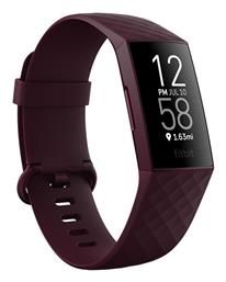 Fitbit Charge 4 Activity Tracker Αδιάβροχο με Παλμογράφο Rosewood από το e-shop