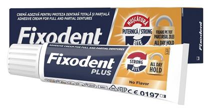 Fixodent Plus Στερεωτική Κρέμα Τεχνητής Οδοντοστοιχίας 40gr