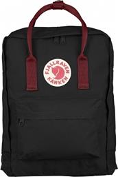 Fjallraven Kanken Black/Ox Red από το New Cult