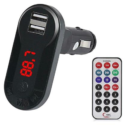 FM Transmitter Αυτοκινήτου T26 με MicroSD / USB