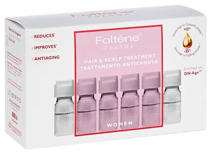 Foltene Hair & Scalp Treatment Αμπούλες Μαλλιών κατά της Τριχόπτωσης για Γυναίκες 12x6ml