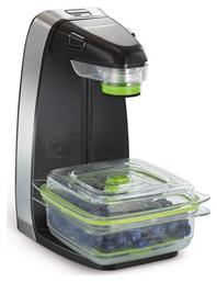 FoodSaver FFS010X Συσκευή Σφραγίσματος για Δοχεία Τροφίμων 26.4x19.6x33.5cm Μαύρη