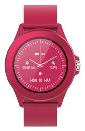 Forever Colorum CW-300 Smartwatch με Παλμογράφο (Magenta) από το Designdrops