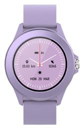 Forever Colorum CW-300 Smartwatch με Παλμογράφο (Μωβ) από το Designdrops