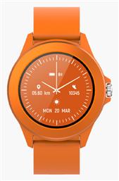 Forever Colorum CW-300 Smartwatch με Παλμογράφο (Πορτοκαλί) από το Designdrops