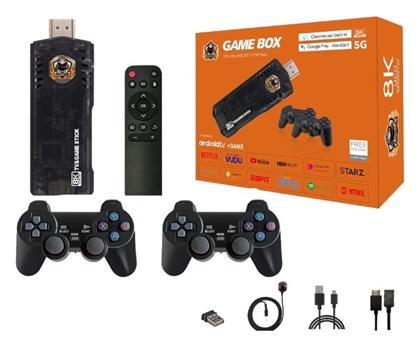 Φορητή Κονσόλα Παιχνιδιών Stick & Android Tv Box 2 Χειριστήρια X8 811177 Κωδικός 811177