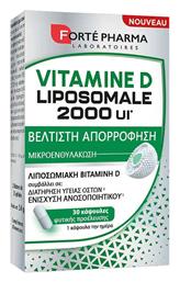 Forte Pharma Vitamin D Liposomal Βιταμίνη για το Ανοσοποιητικό 2000iu 30 φυτικές κάψουλες