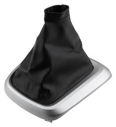 Φούσκα Λεβιέ Ταχυτήτων Nty Gzb-ft-025 Fiat Tipo Ii 2015 Μαύρη Δερματίνη Ασημί Πλαίσιο