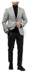 Fragosto Blazer Spiwool - 003 Grey