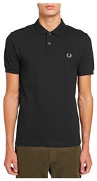 Fred Perry Ανδρικό T-shirt Polo Μαύρο