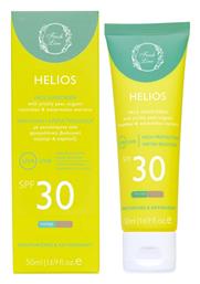 Fresh Line Helios Αντηλιακή Κρέμα Προσώπου SPF30 με Χρώμα 50ml από το Galerie De Beaute