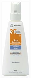 Frezyderm Sun Screen Anti-Seb Αδιάβροχη Αντηλιακή Λοσιόν Προσώπου και Σώματος SPF30 σε Spray 150ml από το Pharm24