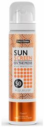 Frezyderm Sun Screen on the Move Αδιάβροχη Αντηλιακή Λοσιόν Προσώπου SPF50 σε Spray 75ml από το Pharm24