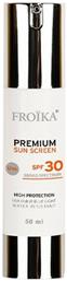 Froika Premium Sunscreen SPF30 Αντηλιακή Κρέμα 50ml