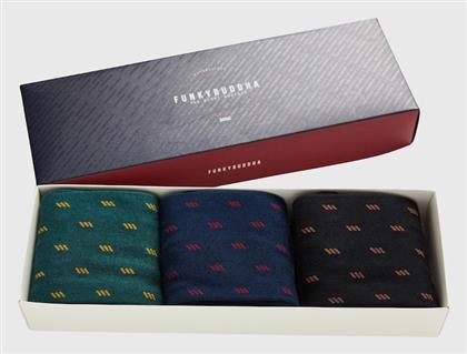 Funky Buddha Ανδρικές Κάλτσες Πολύχρωμες