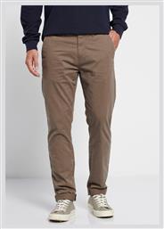 Funky Buddha Ανδρικό Παντελόνι Chino σε Κανονική Εφαρμογή Dusty Brown