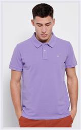 Funky Buddha Ανδρικό T-shirt Κοντομάνικο Polo Lavender
