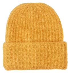 Funky Buddha Beanie Γυναικείος Σκούφος Πλεκτός Ochre