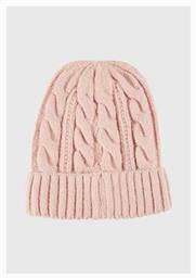 Funky Buddha Beanie Γυναικείος Σκούφος Πλεκτός σε Ροζ χρώμα