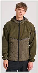 Funky Buddha Fleece Ζακέτα Khaki
