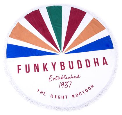 Funky Buddha Multi Πετσέτα Θαλάσσης Στρογγυλή Διαμέτρου 150εκ. από το Outletcenter