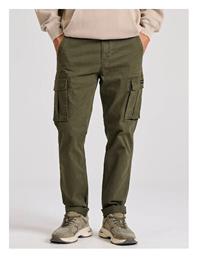 Funky Buddha Παντελόνι Cargo Dusty Olive Khaki