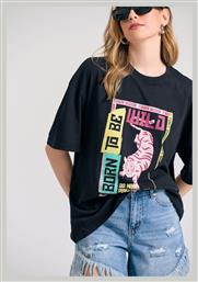 Funky Buddha T-Shirt Μαύρο