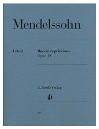 G. Henle Verlag Mendelssohn - Rondo Capriccioso Op 14 Παρτιτούρα για Πιάνο