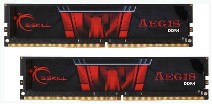 G.Skill Aegis 16GB DDR4 με 2 Modules (2x8GB) από το e-shop