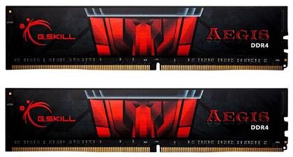 G.Skill Aegis 32GB DDR4 με 2 Modules (2x16GB) από το e-shop