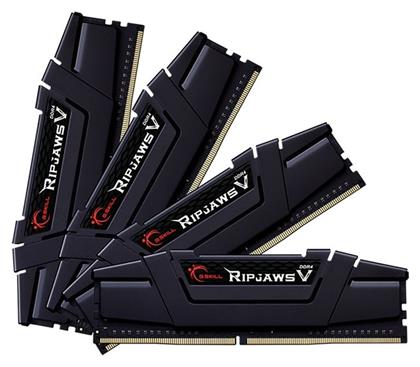 G.Skill Ripjaws V 128GB DDR4 RAM με 4 Modules (4x32GB) και Ταχύτητα 3600 για Desktop από το e-shop