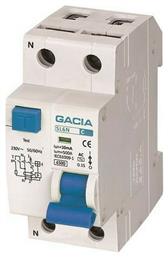 Gacia Ρελέ Ράγας Διαρροής 10A Διπολικό με Τάση 230V 500-43501 από το Esmarket