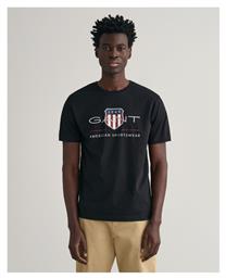 Gant T-shirt Μαύρο